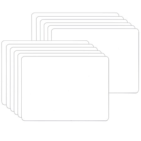 Flipside Two-Sided Dry Erase Board, 6in x 9in, PK12 15454